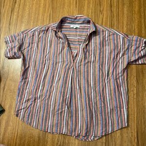 Madewell striped shirt size S